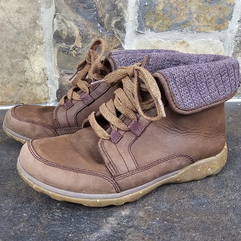 Chaco 7 Barbary Leather Boots - Picture 2 of 9